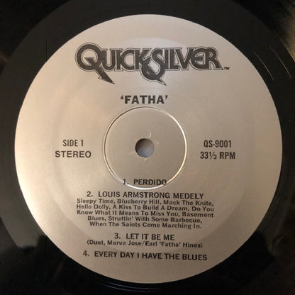 Earl Hines : ‘Fatha’ (LP, Album)