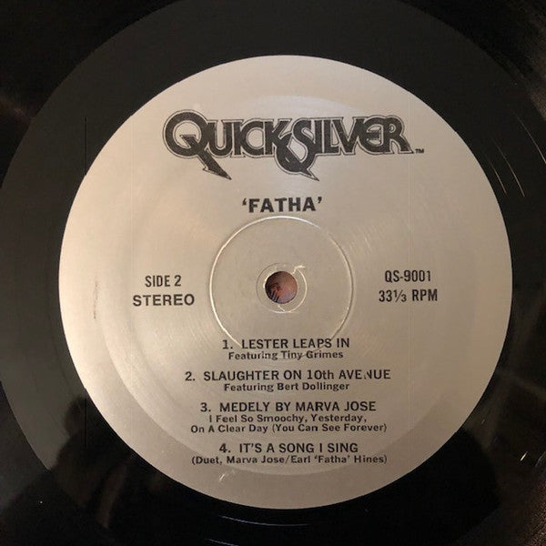 Earl Hines : ‘Fatha’ (LP, Album)