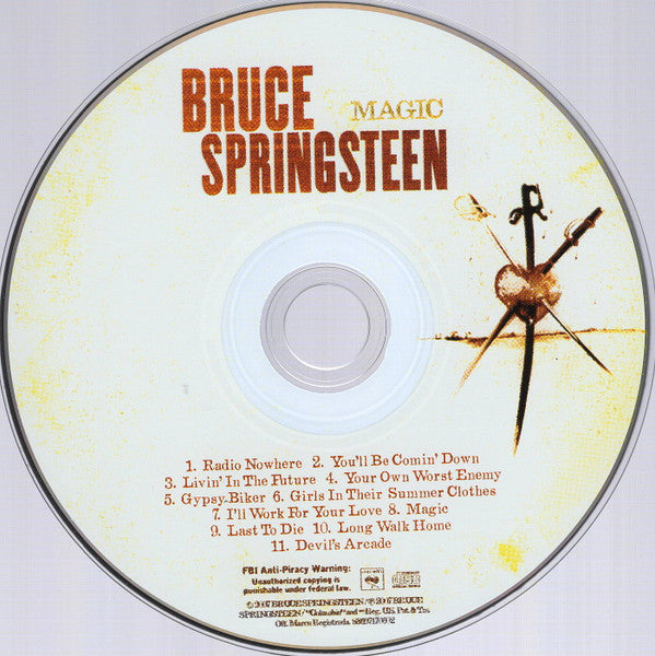 Bruce Springsteen : Magic (CD, Album, Dig)