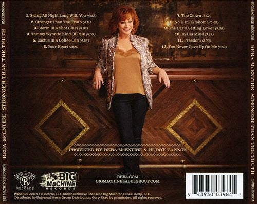 Reba McEntire : Stronger Than The Truth (CD, Album)