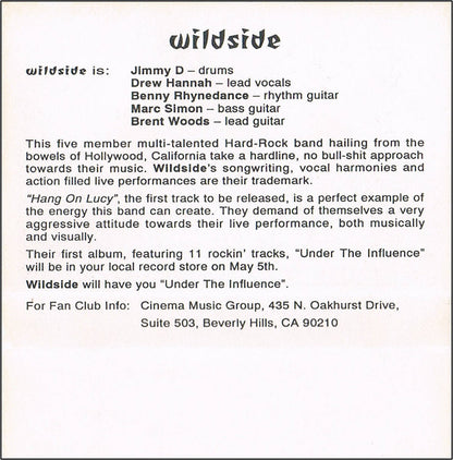 Wildside (2) : Wildside (Cass, Single, Promo)