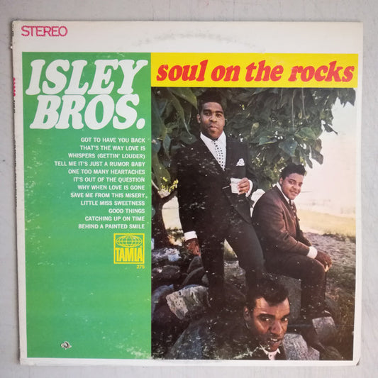 The Isley Brothers : Soul On The Rocks (LP, Album, Roc)