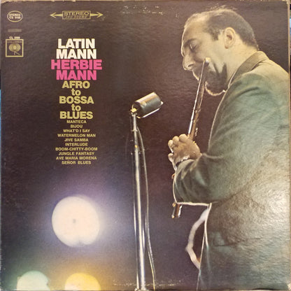 Herbie Mann : Latin Mann (Afro To Bossa To Blues) (LP, Album, Pit)