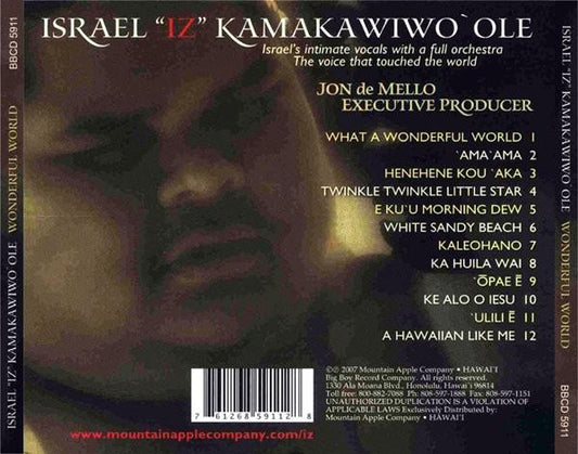 Israel "IZ" Kamakawiwo`ole* : Wonderful World (CD, Album)