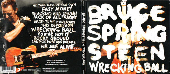 Bruce Springsteen : Wrecking Ball (CD, Album, RP, Gat)