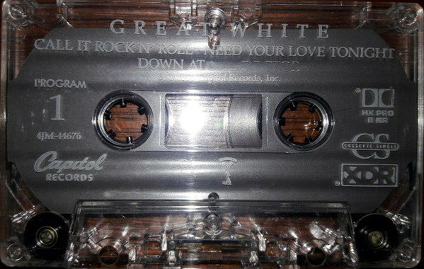 Great White : Call It Rock N' Roll (Cass, Single)