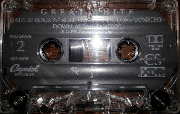 Great White : Call It Rock N' Roll (Cass, Single)
