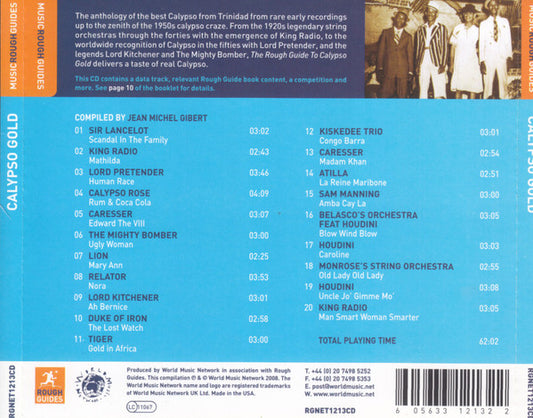 Various : The Rough Guide To Calypso Gold (CD, Comp, Enh)