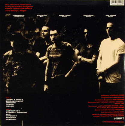 Agnostic Front : Liberty & Justice For... (LP, Album)