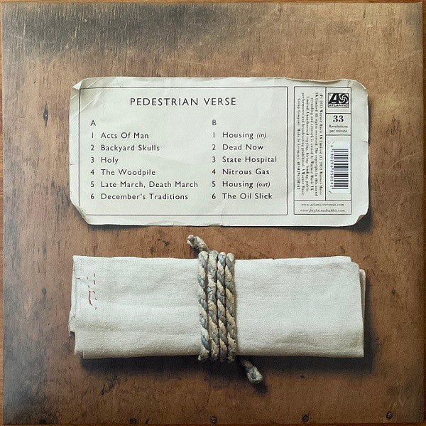 Frightened Rabbit : Pedestrian Verse (LP, Album, RE)