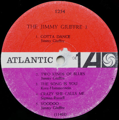 The Jimmy Giuffre 3* : The Jimmy Giuffre 3 (LP, Album, Mono, RE)