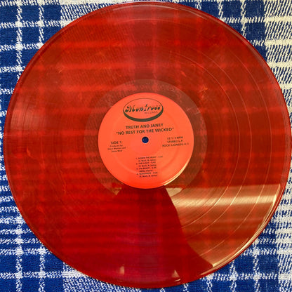 Truth And Janey : No Rest For The Wicked (LP, Album, Ltd, RE, RP, Hel)
