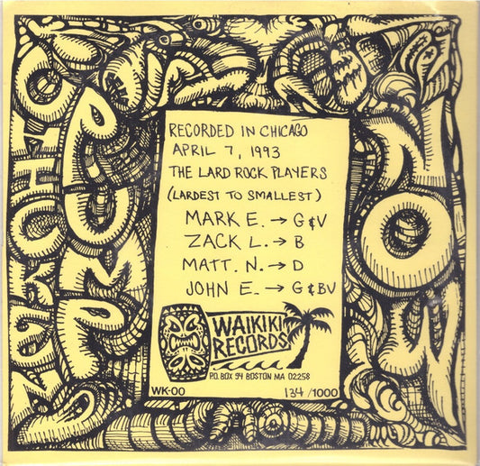 Kudgel : Chicken Pump / Now (7", Num, Yel)