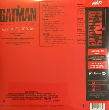 Michael Giacchino : The Batman (Original Motion Picture Soundtrack) (LP, Red + LP + LP, Gre + Album, 180)