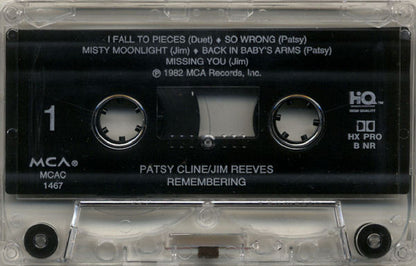 Patsy Cline / Jim Reeves : Remembering (Cass, Comp, RE, Dol)