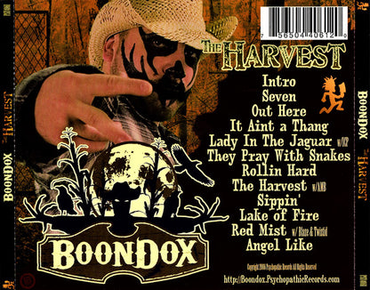 Boondox : The Harvest (CD, Album)