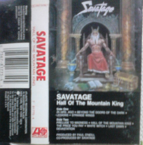 Savatage : Hall Of The Mountain King (Cass, Album)