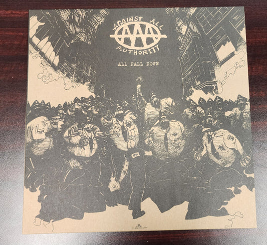 Against All Authority : All Fall Down (LP, Album, RP, Red)
