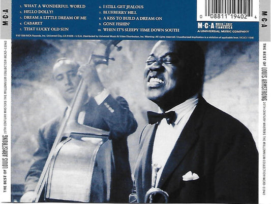 Louis Armstrong : The Best Of Louis Armstrong (CD, Comp, RM)