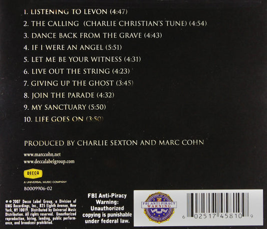 Marc Cohn : Join The Parade (CD, Album)