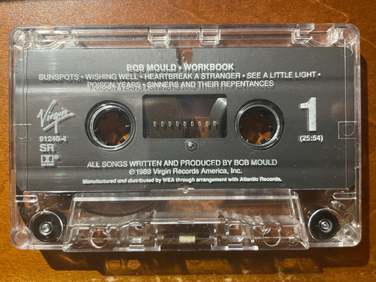 Bob Mould : Workbook (Cass, Album, SR)