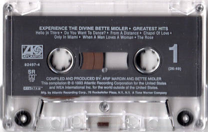 Bette Midler : Experience The Divine (Greatest Hits) (Cass, Comp)