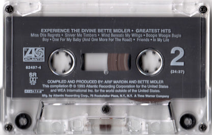Bette Midler : Experience The Divine (Greatest Hits) (Cass, Comp)