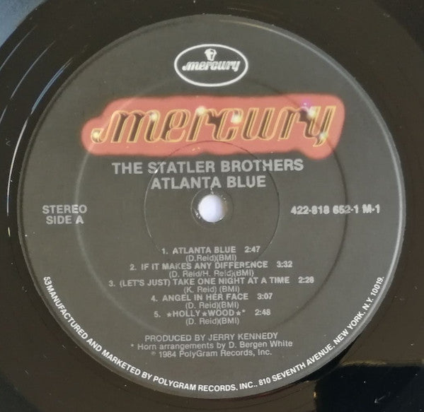The Statler Brothers : Atlanta Blue (LP, Album)