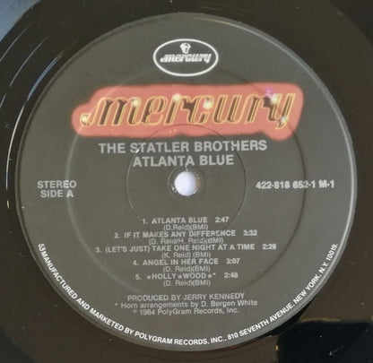 The Statler Brothers : Atlanta Blue (LP, Album)