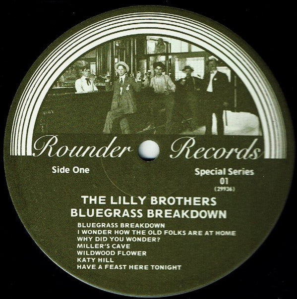 Lilly Brothers - Bluegrass Breakdown (LP, Album, RE) (Very Good Plus (VG+))