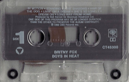 Britny Fox : Boys In Heat (Cass, Album)