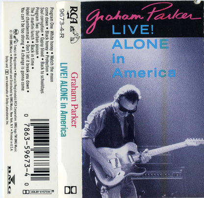 Graham Parker : Live! Alone In America (Cass, Album, Dol)