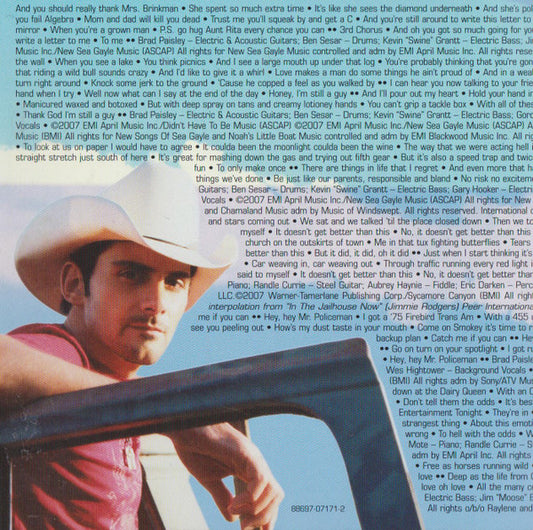 Brad Paisley : 5th Gear (CD, Album)