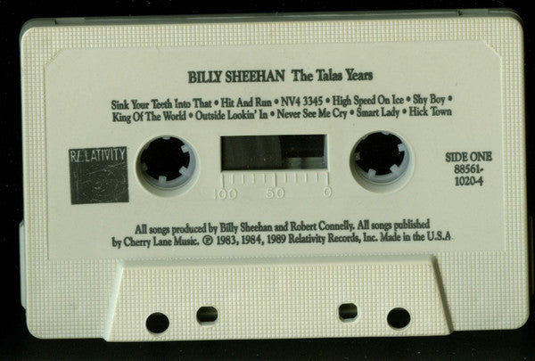 Talas, Billy Sheehan : Billy Sheehan: The Talas Years (Cass, Comp)