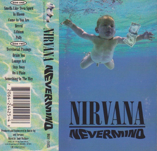 Nirvana : Nevermind (Cass, Album, Dol)