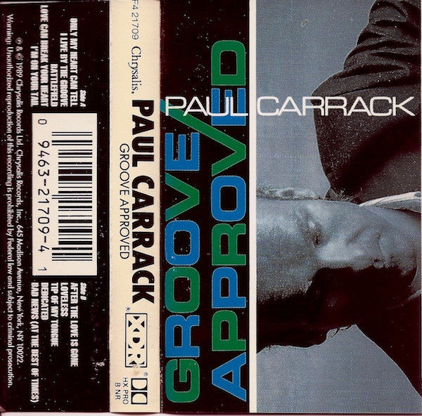 Paul Carrack : Groove Approved (Cass, Album)