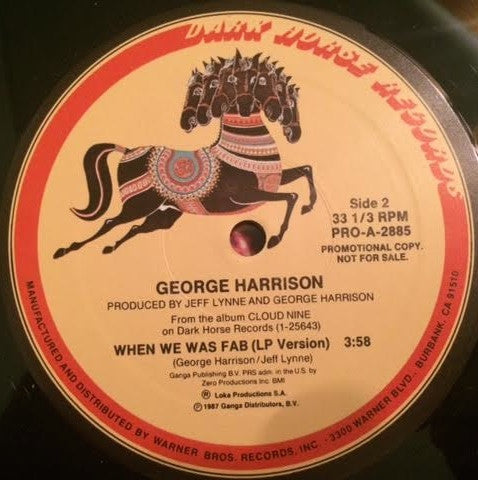 George Harrison : When We Was Fab (12", Single, Promo)