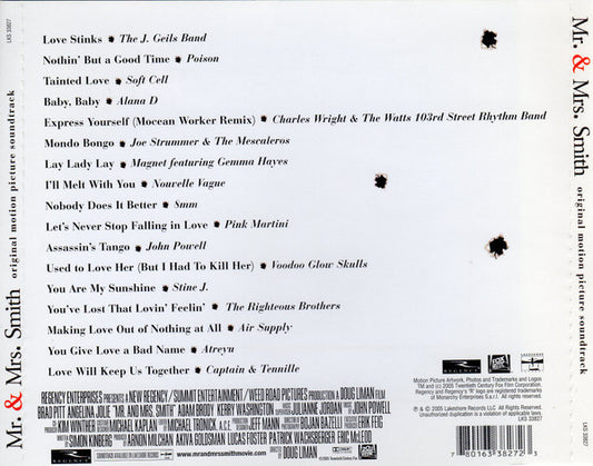 Various : Mr. & Mrs. Smith (Original Motion Picture Soundtrack) (CD, Comp)