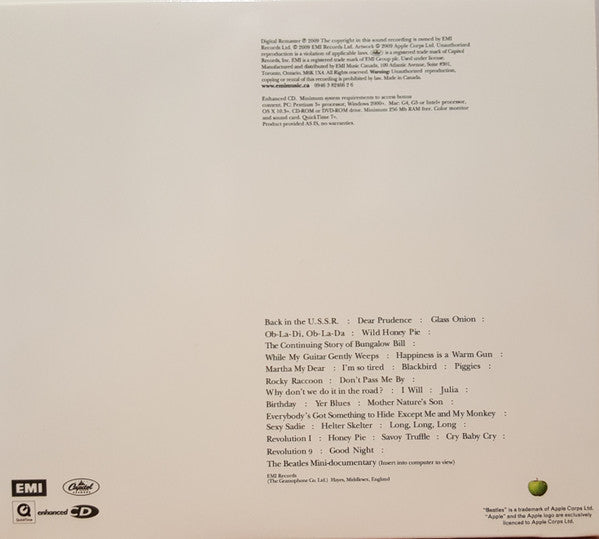 The Beatles : The Beatles (2xCD, Album, Enh, Ltd, RE, RM)