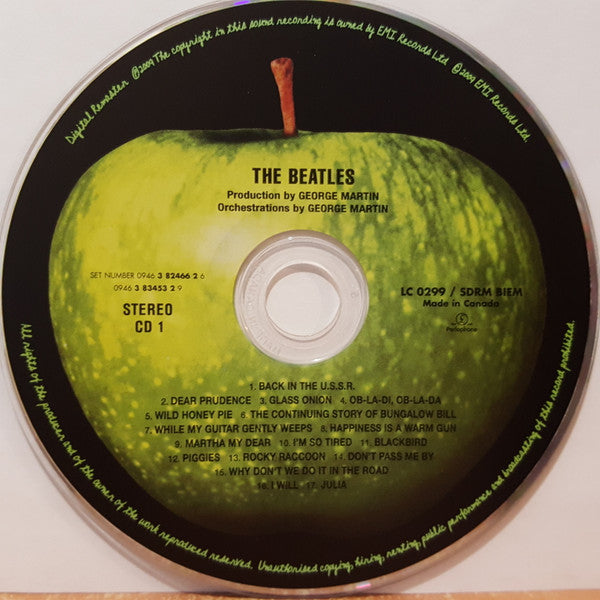 The Beatles : The Beatles (2xCD, Album, Enh, Ltd, RE, RM)