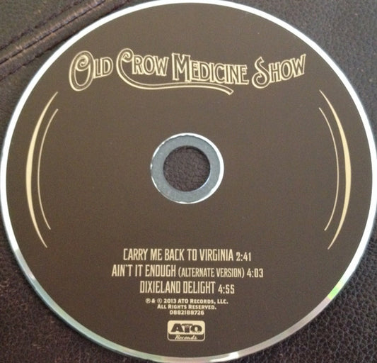 Old Crow Medicine Show : Carry Me Back To Virginia EP (CD, EP)