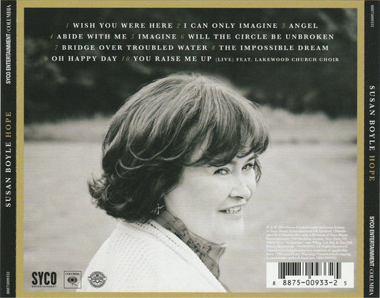 Susan Boyle : Hope (CD, Album)
