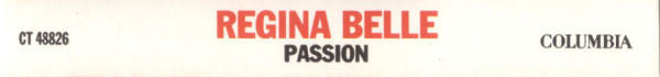 Regina Belle : Passion (Cass, Album)