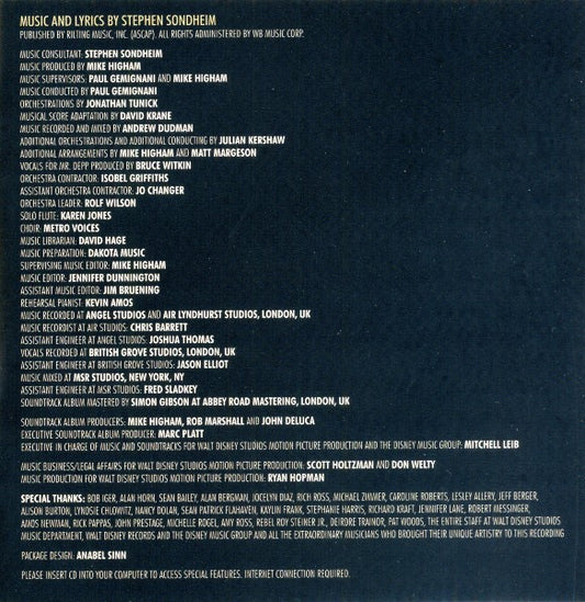 Various : Into The Woods (CD, Album)