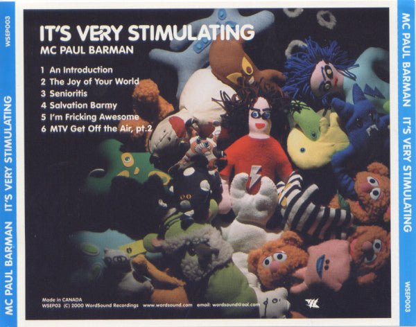 MC Paul Barman : It's Very Stimulating (CD, EP)