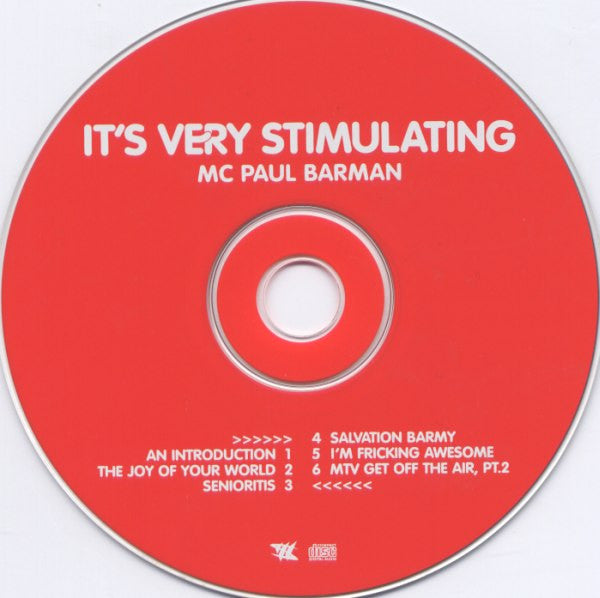 MC Paul Barman : It's Very Stimulating (CD, EP)