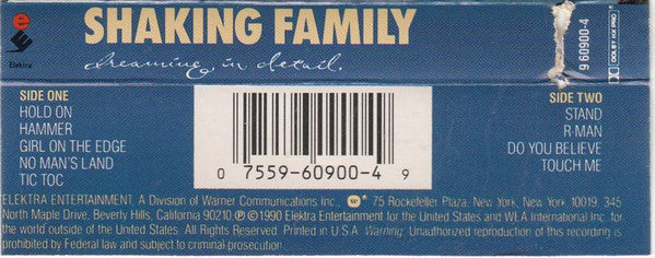 Shaking Family : Dreaming In Detail (Cass, Album)