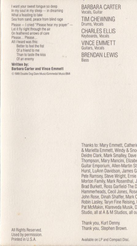 Shaking Family : Dreaming In Detail (Cass, Album)