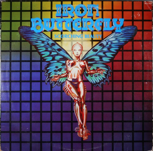 Iron Butterfly : Scorching Beauty (LP, Album, Pin)