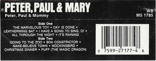 Peter, Paul And Mary* : Peter, Paul And Mommy (Cass, Album)